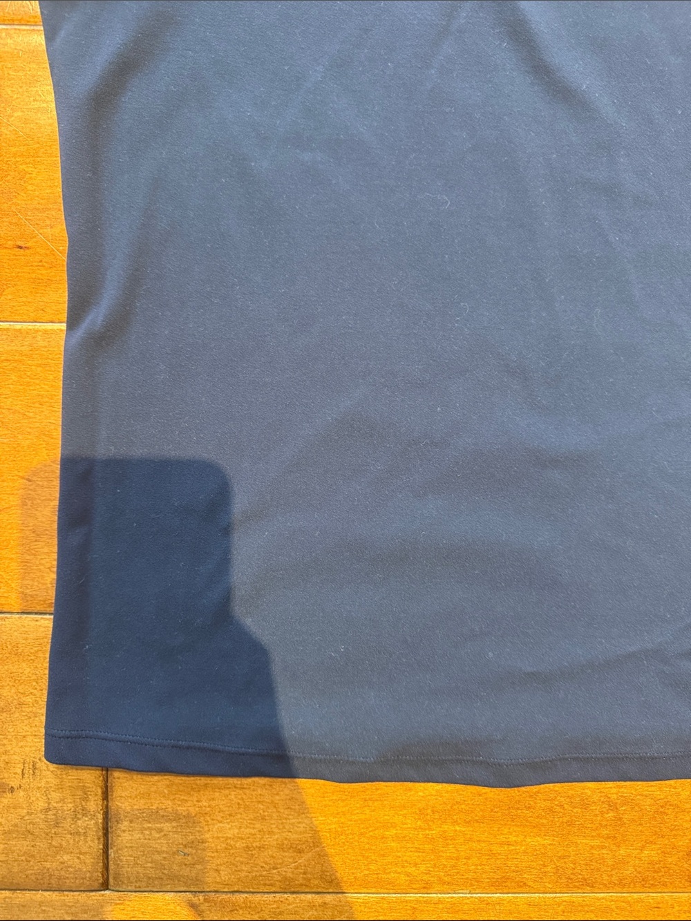 Athleta Never Worn Navy Scoop Neck Short Sleeve Top size medium - Picture 4 of 6
